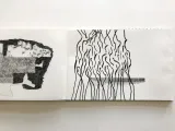joint drawing for artist book VISUAL DIALOGUE