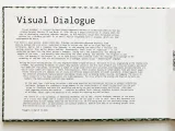 Text1 artist book VISUAL DIALOGUE