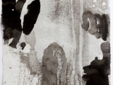 Ghost / Apparitions, sumi on washi, 2024