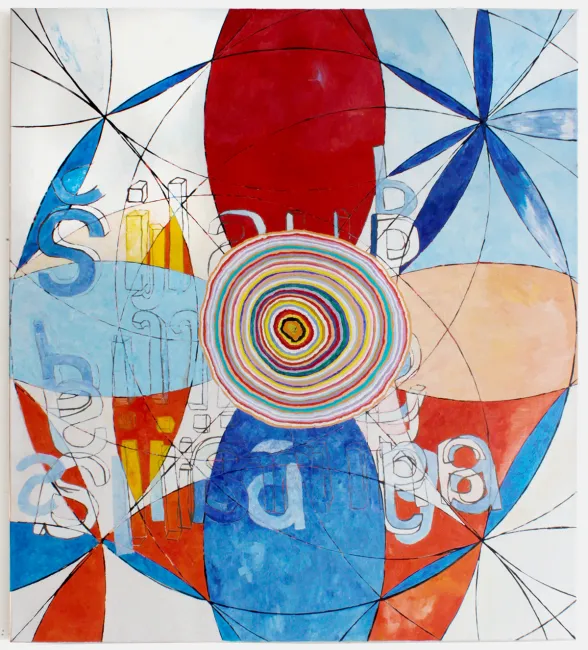 Compass Paintings 1, 145 x 130cm