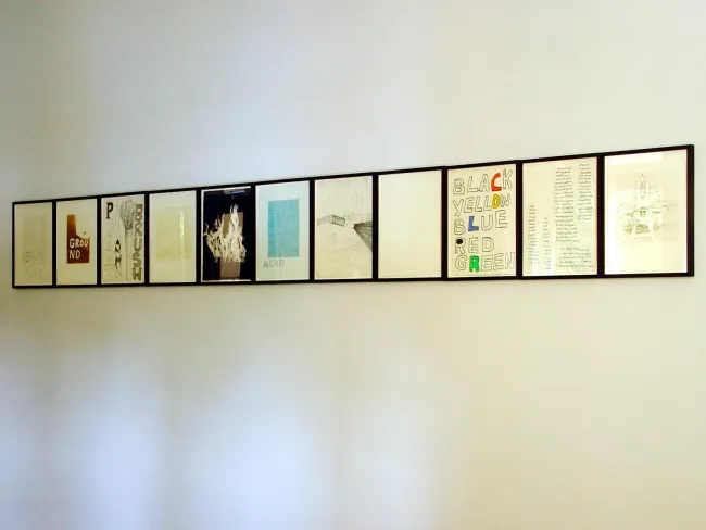 Installation view Nils Borch Jensen gallery, Berlin