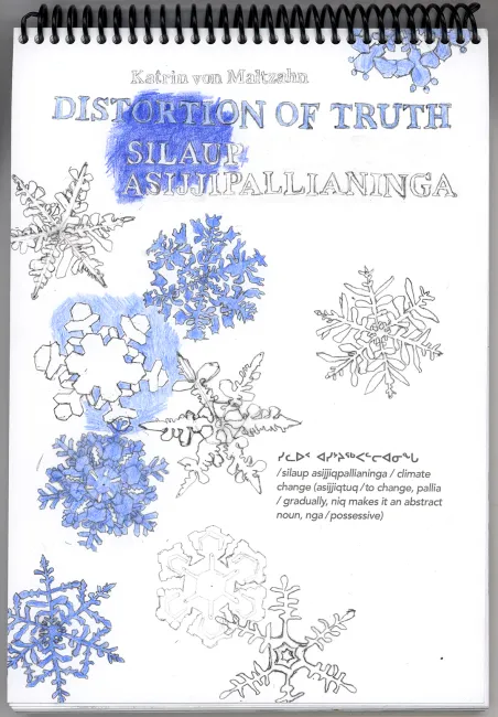 Distortion of truth: Silaup Asijjipallianinga / cover