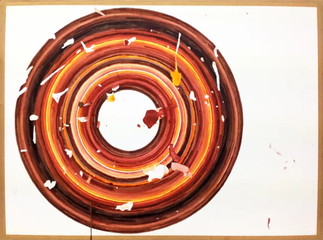 Mockup, watercolor 56 x 76cm