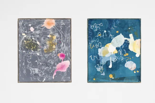 aus „Japan Connection" (2020), Aquarelle auf Papier, je 60x50cm