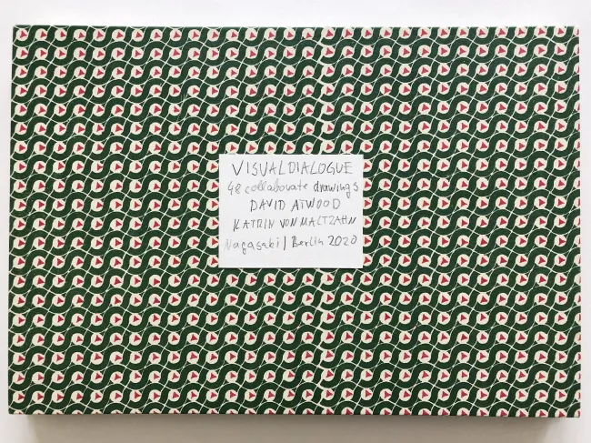 joint drawing for artist book VISUAL DIALOGUE